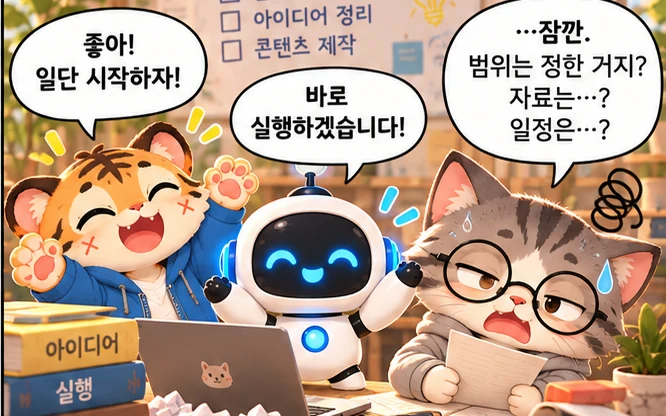 티그와 친구들 1화: 우리의 작은 실험
